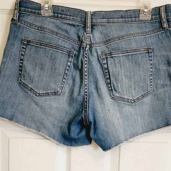J Crew Indigo Denim Light Wash Shorts Size 31 - Picture 5 of 5